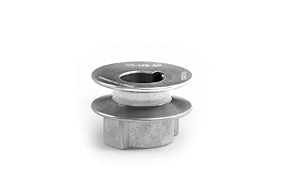 Terre Products, Heavy Duty 1.75" V-Groove Drive Pulley, Precision 3/4" Bore, Robust Z3A Zinc Alloy Die Cast Pulley