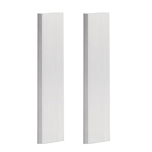 2PCS Aluminum Flat Bar - 1/2"(12mm) x 2" Square Aluminum Bar Stock 12" Long 6061 Aluminum Bar Metal Sheet Plate with Protective Film for Crafting lndustry - size: 12x2x1/2 inch