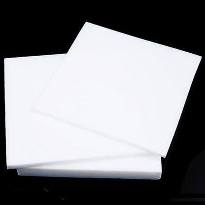 PTFE Plastic Sheet, Virgin PTFE Sheet Teflon Sheets - 100mmx200mm Thickness 1mm Non Stick Sheets for Gasket Seals Liners Bearings - size: 100mmx200mmx1mm