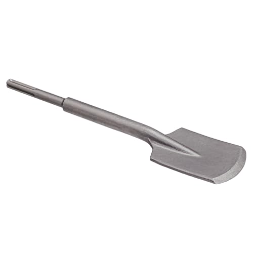 Berserker 1-9/16" SDS-Max Heavy Duty Rotary Hammer Drill with SDS Max Clay Spade, 4-1/2" x 18-1/2" Steel Shovel Bit