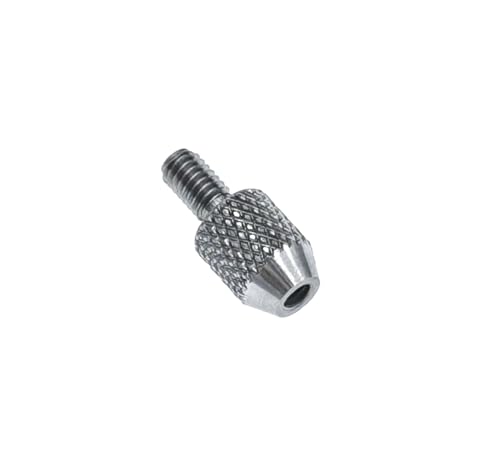 Thread Adapter M2.5 Outer Thread Shank to M2 Inner Thread for Dial Indicator 5mm Diameter 6.3mm Long
