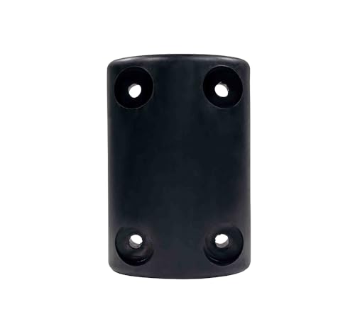 8 Pack 8"x5-1/4"x3-1/2" Rubber Dock Bumper with 4 Hole - Impact Resistant Half-Oval Molded Rubber Bumper for Semi Truck, Flatbed Trailer, Boat Docks, Marinas & Parking Spots - size: 8" x 5-1/4" x 3-1/2", style: 8 - Pack