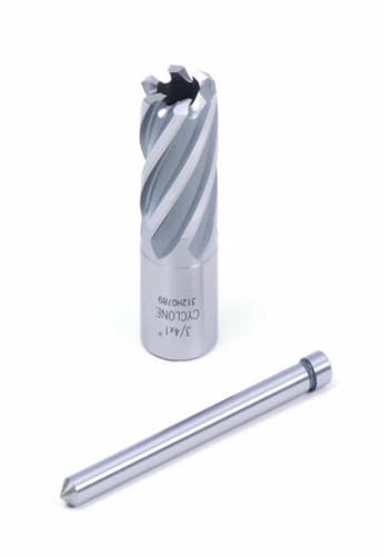 Evolution CC27/64 27/64-Inch Diameter x 1-Inch Depth of Cut Cyclone High Speed Steel Annular Cutter - size: 27/64-Inch Diameter x 1-Inch Depth, style: Premium