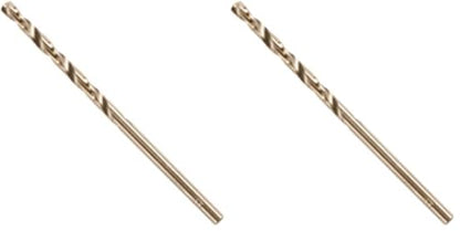 BOSCH CO2135B 1/8 in. x 2-3/4 in. Cobalt M42 Drill Bit (Pack of 2) - size: 1/8 x 2-3/4 in. (Pack of 2)