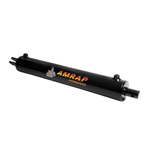 5x30 Hydraulic Log Splitter Cylinder – 5" Bore x 30" Stroke x 2" Rod, Welded Double Acting Cylinder for Wood Splitter, 3500 PSI, 1/2" NPT Ports – Heavy-Duty, Universal Fit for All Major Brands - size: 5X30
