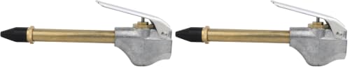 Lever-Style Grip Industrial Air Blow Gun with Rubber Tip, 1/4" NPT, S-153 (Pack of 2) - size: Single (Pack of 2)