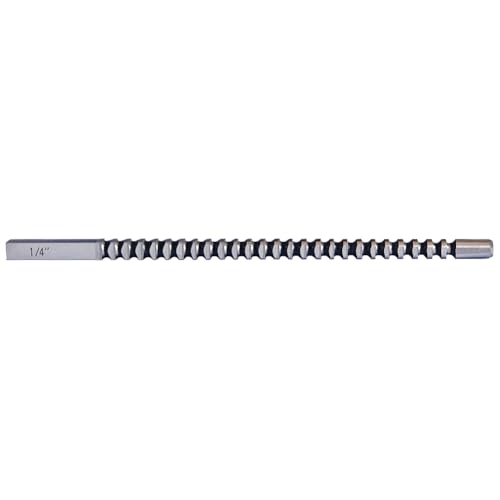 1/4“ Square Keyway Broach HSS Inch Industrial Tools for Lathe CNC Cutting Machine Tool - size: 1/4 in
