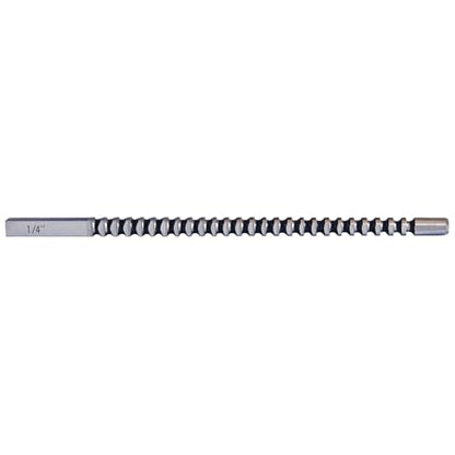 1/4“ Square Keyway Broach HSS Inch Industrial Tools for Lathe CNC Cutting Machine Tool - size: 1/4 in