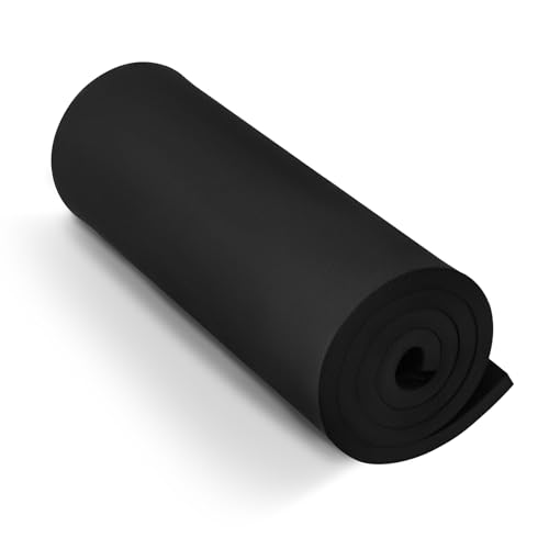 Black Eva Foam Sheets roll, Premium eva Craft Foam 12mm Thick, 13.9" x 39", High Density 86kg/m3 for Halloween Cosplay Costume, Crafts, DIY Projects by MEARCOOH - color: Black, size: Thickness-12mm
