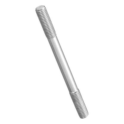 METALLIXITY Double End Threaded Stud Screw(M10x130) SS304 Silver - size: M10 x 130mm