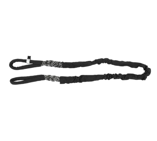 Mytee Products 3/4" x 12' Gray Eye & Eye Synthetic Super Sling w/Protective Cordura Sleeve (Vertical 11,880/ Choker 10,100/ Basket 23,760 lbs WLL) Auto Hauling, Towing, Rigging - color: Gray: 3/4", size: 12 FT (1-Pack)