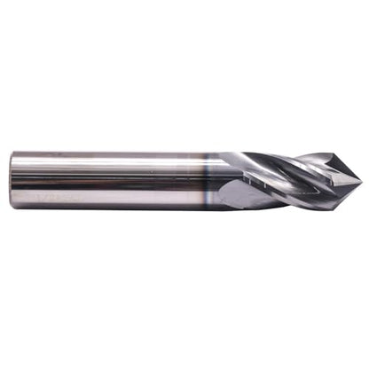 4 Flute 90° Solid Carbide Drill Mill(1Pc, 1/2"), AlTiN Coated - size: 1Pc 1/2"