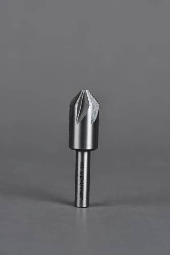 Countersink Drill Bits Set JESTUOUS 82 Degree 6 Flute 5 Pieces