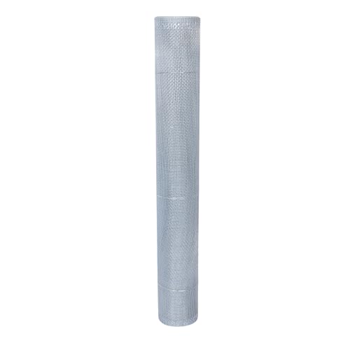 1/8 inch Galvanized Hardware Cloth Wire Mesh Screen Roll (24in x 10ft)