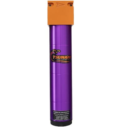120 CFM, Tsunami 1" NPT Industrial Coalescing Oil Removing Filter, Removes Oil Aerosols and Smaller Particulates from Compressed Air Lines - size: 120 CFM, 1 in, style: Coalescing Filter