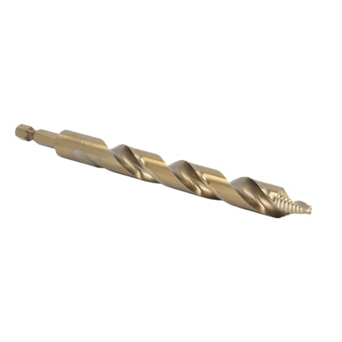 Drill America 29/64" Cobalt Stepped Point Drill Bit with Quick Change Hex Shank - size: 1 Piece (29/64")