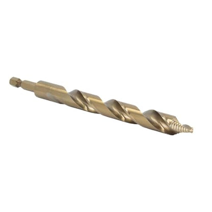 Drill America 7/16" Cobalt Stepped Point Drill Bit with Quick Change Hex Shank - size: 1 Piece (7/16")