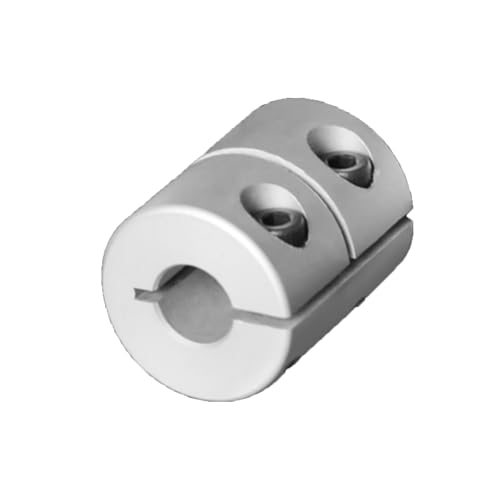 8mm to 8mm Shaft Coupling, 25mm Length 20mm Diameter Coupler Aluminum Alloy Joint Motor for 3D Printer CNC Machine DIY Encoder - size: bore 8mm to 8mm