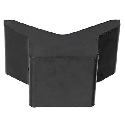 Astibym Boat V Block , Rustproof Bow Stop Black Universal Stable for Caravans for Trailers