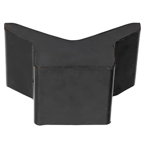 Astibym Boat V Block , Rustproof Bow Stop Black Universal Stable for Caravans for Trailers