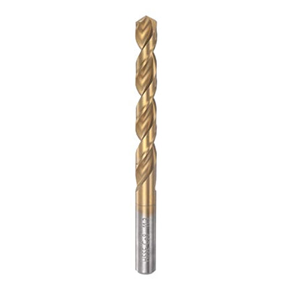 HARFINGTON Twist Drill Bit 11.3mm Titanium Coated (HSS-E) M42 High Speed Steel 8% Cobalt Straight Shank for Stainless Steel Aluminum Alloy Metal - size: 11.3mm