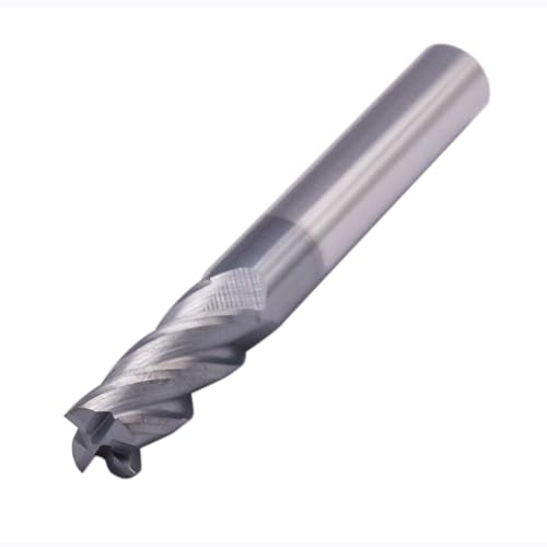 4 Flute Solid Carbide Square End Mill Set(5Pcs, 5/16"), AlTiN Coated - size: 5/16"