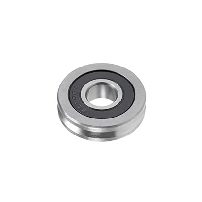 uxcell V6000-2RS V-Groove Ball Bearing 10x30x8mm Sealed Guide Pulley Wheel Bearings