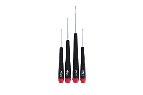 Wiha 26194 Screwdriver Set, Phillips With Precision Handles, 4 Piece