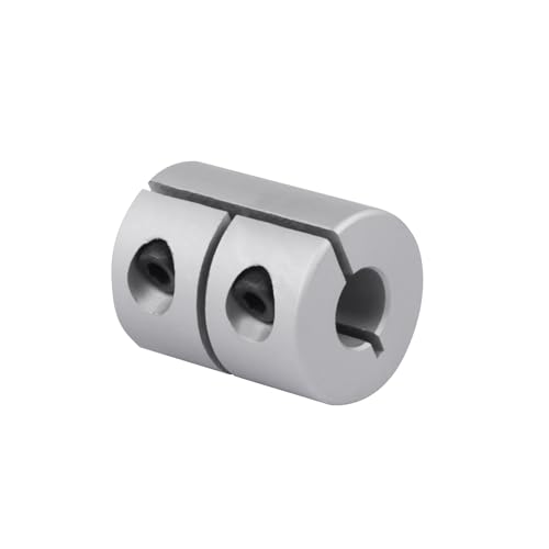 8mm to 8mm Shaft Coupling, 25mm Length 20mm Diameter Coupler Aluminum Alloy Joint Motor for 3D Printer CNC Machine DIY Encoder - size: bore 8mm to 8mm