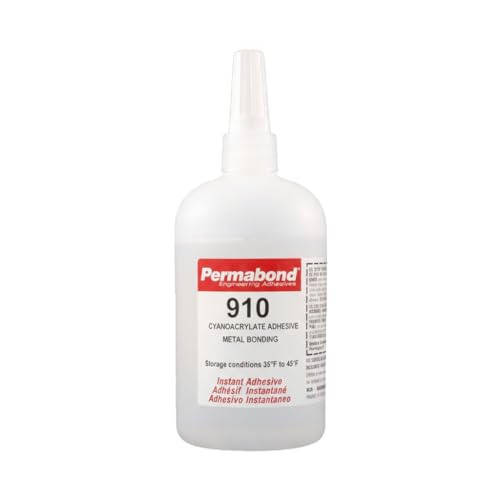 Maven Adhesive Kits (Permabond 910) Professional Cyanoacrylate Adhesive, Low Viscosity Metal Bonding Glue, Fast-Set Industrial Strength (Glue Only, 16oz) - size: 16oz, style: Glue Only