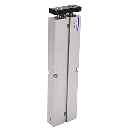 Double Rod Pneumatic Air Cylinder, 1.0MPa 10-200mm Stroke