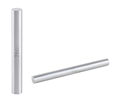 Accusize Industrial Tools 0.061'' to 0.250'' Minus Class Zz Pin Gauge Set, 2'' Overall Length, 190 Pcs/Set, M1(-) - size: 0.061"-0.250", w/o Aluminum Case