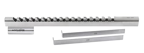 Accusize 10 mm Style D HSS Keyway Broach, 5001-0016 - size: 10mm-D