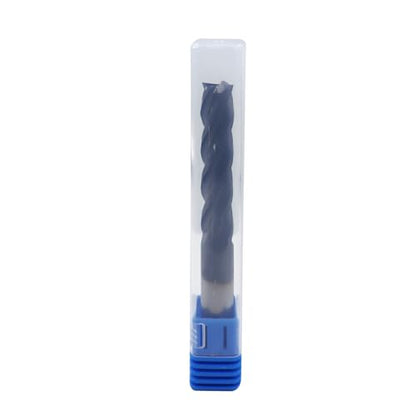 7/16in Solid Carbide Long End Mill, 4 Flutes, 30 Degree Helix - size: 7/16in
