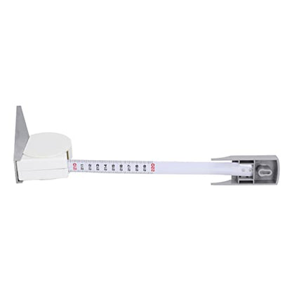 Height Growth Measurement Wall Scale, Portable Height Measuring Meter, Retractable Adults Body Growth Stature Altimeter Auxiliary Equipment 2.2meter Metric System