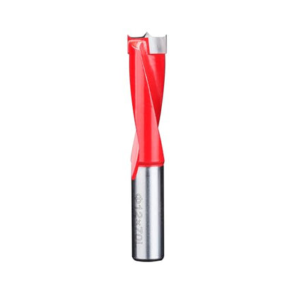 HUHAO 12mm Carbide Tipped Brad Point Boring Bit, Left Hand Dowel Drill Bits - size: 12mm Dia x 70mm Long x 10mm Shank L