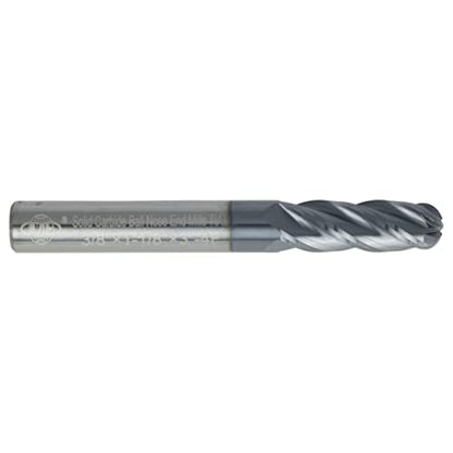 CME Carbide Ball Mill, 5/8" x 1-1/4" x 3-1/2", 4 Fl, TiAlN Coated, 2 pcs