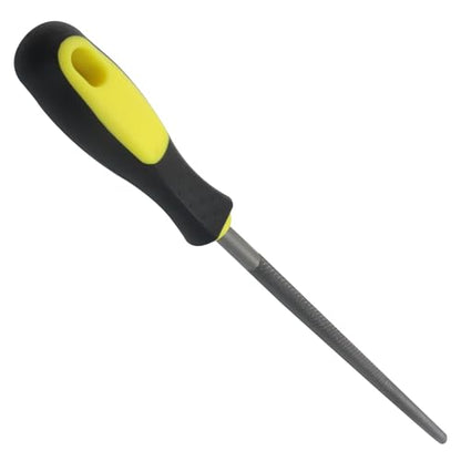 10 Inch Round File, Carbon Steel Rat Tail Metal File Tool - size: 10 inch
