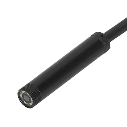 Endoscope Camera, USB Phone Borescope & Industrial Inspection Snake Camera, 7mm Probe with 6 LED Lights, IP67 Waterproof, for Android, Windows, and Pipe Sewer Drain (1 Meter / 3.3ft)