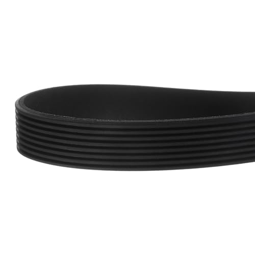 uxcell 520J8 PJ V-Ribbed Belt 8 Ribs 52" Length x 0.74" Width x 0.14" Thick, EPDM Poly V Belt, Industrial Transmission Serpentine Belt - size: 520J8