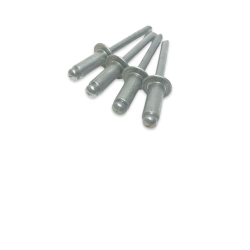 Aluminum Pop Blind Rivets Dome Head Rivet Size 1/8" X 1/8" ab42 Qty 100 Heavy Duty Fasteners Hardware Set Industrial Fastening Assortment Construction
