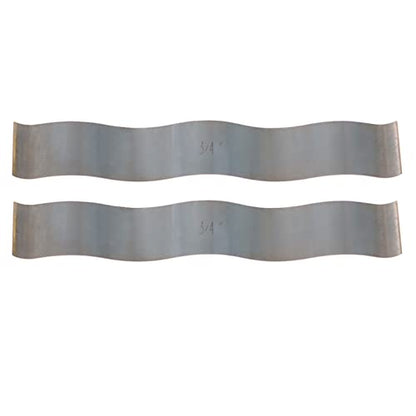 1/8 Inch Wavy Steel Parallel Set, Parallel Blocks Set of 9 Pairs Corrugated Parallel Spacers