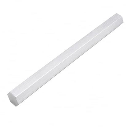 6061 Hex USA Aluminum Solid Bar - Extruded Lathe Stock, 13" Length, US Material (1 1/8") - size: 1 1/8"