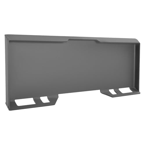 VEVOR 3/8 in Skid Steer Mount Plate, Universal Quick Attach Mount Plate, Easy to Bolt, 7000lbs Load Capacity, Heavy Duty Steel Loader Plates Compatible with Kubota Bobcat Skid Steers & Tractors - size: 3/8 Inch