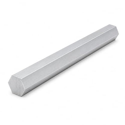 6061 Hex USA Aluminum Solid Bar - Extruded Lathe Stock, 13" Length, US Material (5/8") - size: 5/8"