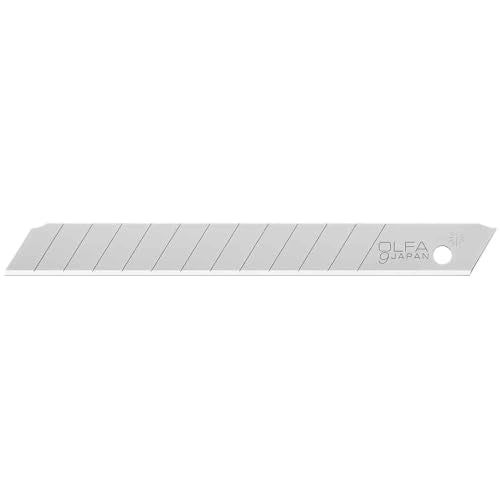 OLFA 9mm Precision Snap-Off Blades (AB-10B) - Japanese Steel, 10 Blades