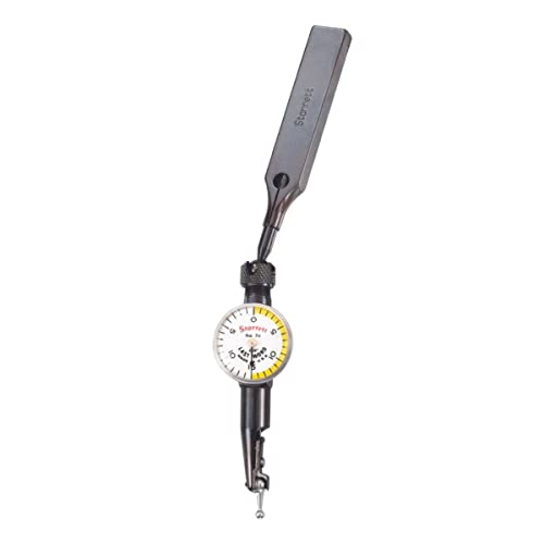 Starrett 711 Last Word Dial Test Indicator, .030" Range, .001" Graduation - size: 0-0.03", White Dial, style: 0.001" Graduation