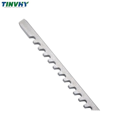 1/8In Type A HSS Keyway Broach 1/8 x 5 with Shim Metal Cutting Tool