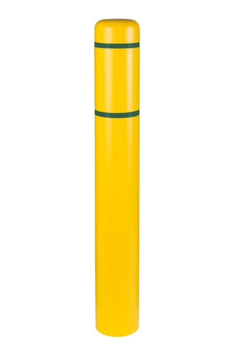 BollardGard 7" x 60" Bollard Cover Yellow - Innoplast (Yellow Green Tape) - color: Yellow green tape, size: 7\"x60\"