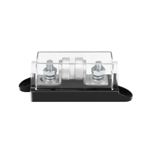 Renogy 150A Class T Fuse Holder 250V AC/DC Fuse Block for Inverter and High- Power Appliances in Marine Boats, Cars, Trucks, RVs - style: 150A